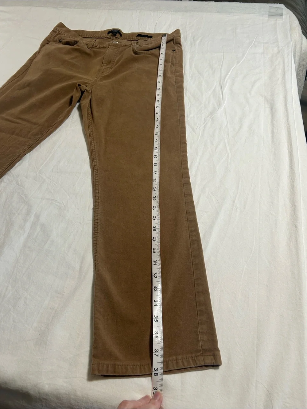 Banana Republic Traveler Brown Straight Leg Pants Men’s 35x30 Stretch
